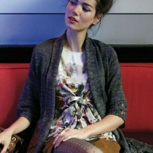 MAEVE by Anthropologie multicolored blouse top short sleeve women’s small